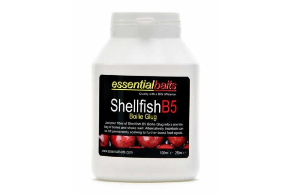 Essential Baits Shellfish B5 Boilie Glug