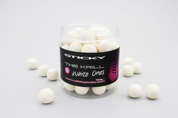Sticky Baits The Krill White Ones Pop ups