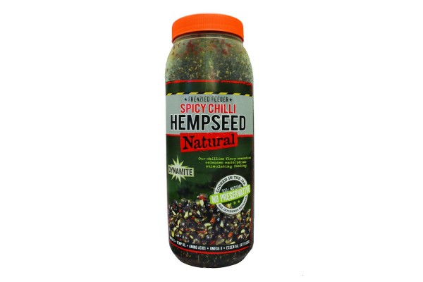 Dynamite Frenzied Feeder Hempseed Spicy Chilli Jar 2.5ltr