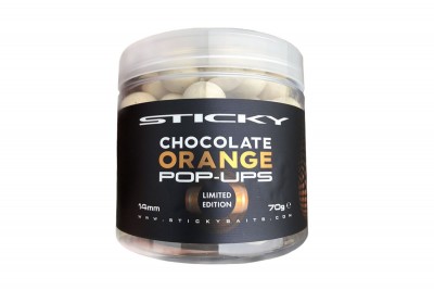 Sticky Baits Limited Edition Chocolate Orange Pop Ups 14mm